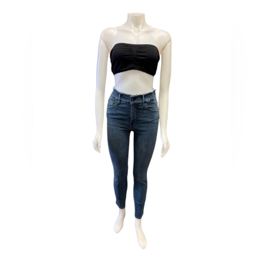 Good American Jeans NWT High Rise Skinny Denim Size 4/27